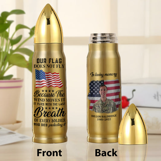 Our Flag - Personalized Bullet Tumbler