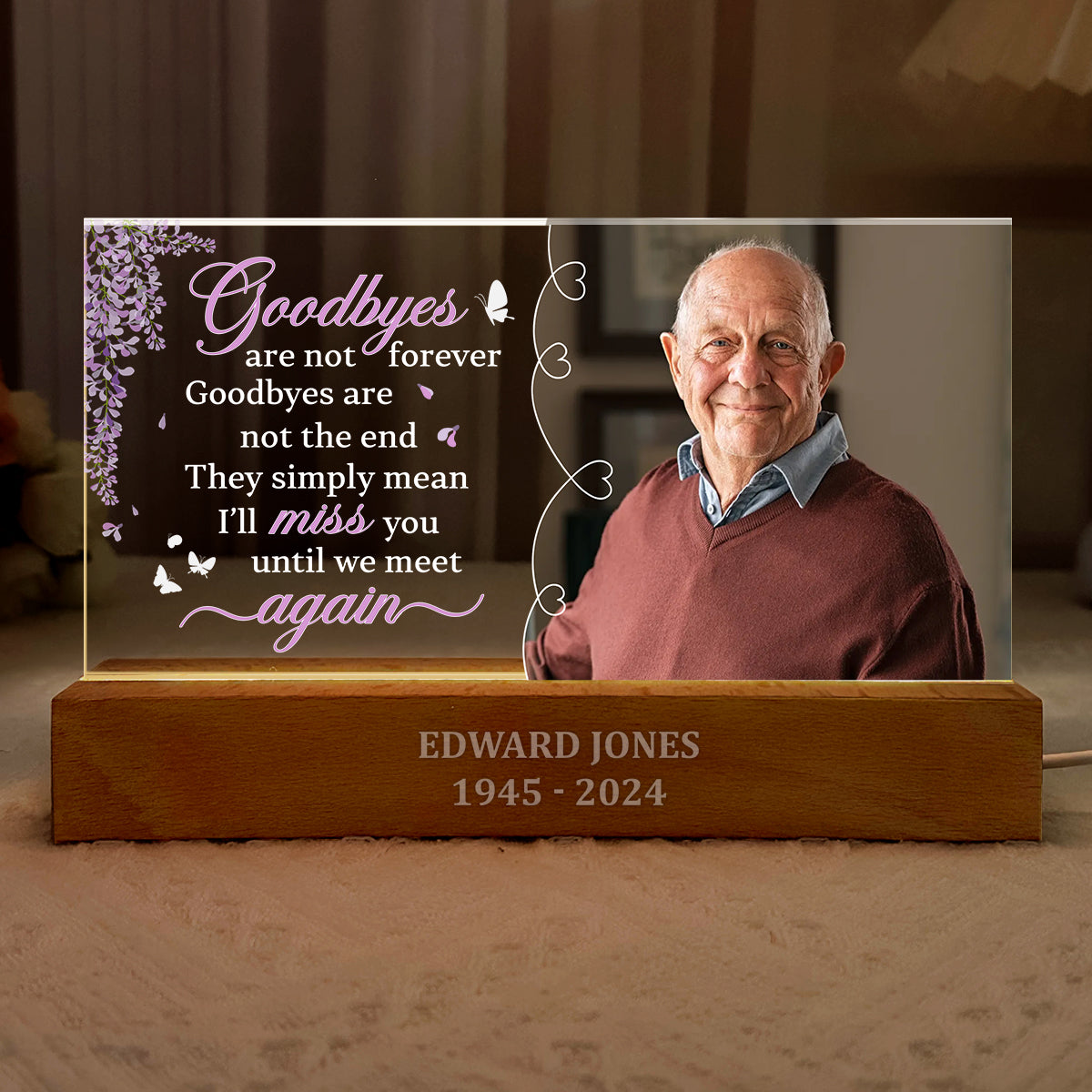 Acrylic Plaque Night Light