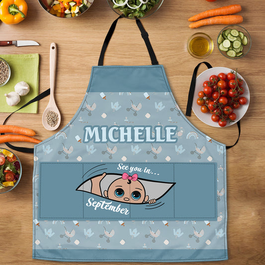 See You Soon - Personalized Apron With Packet