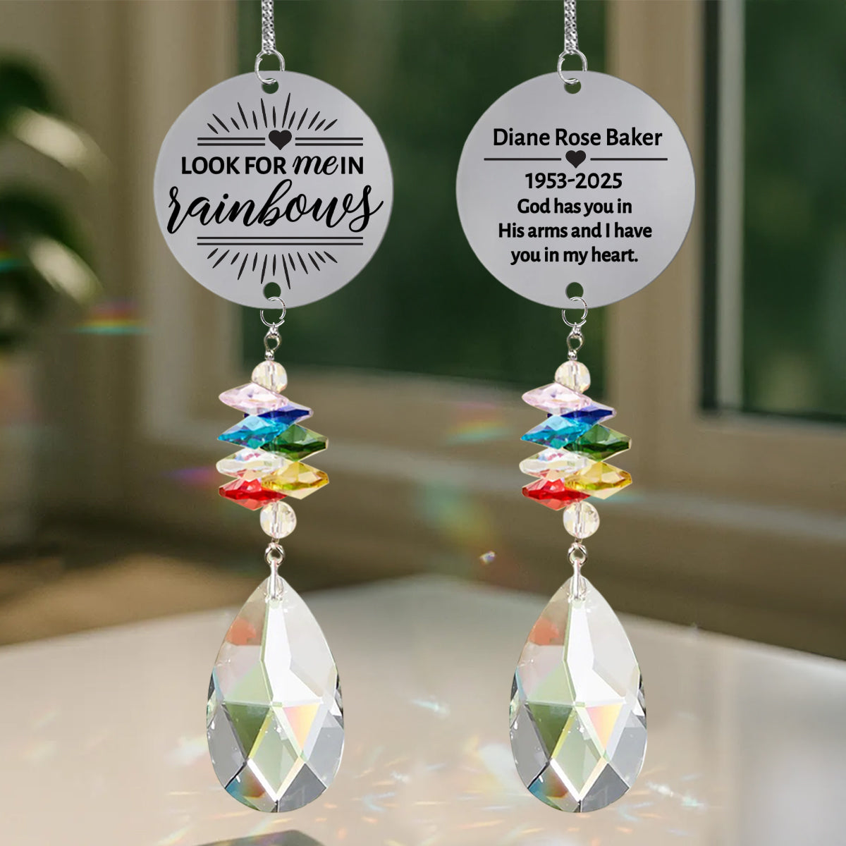 Memorial Rainbow Suncatcher
