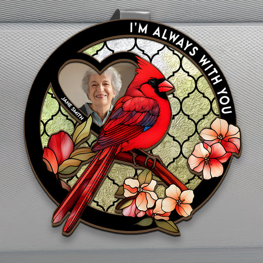 I'm Always With You - Personalized Car Visor Clip