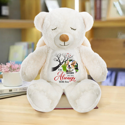 I'm Always With You - Personalized Guardian Angel Bear