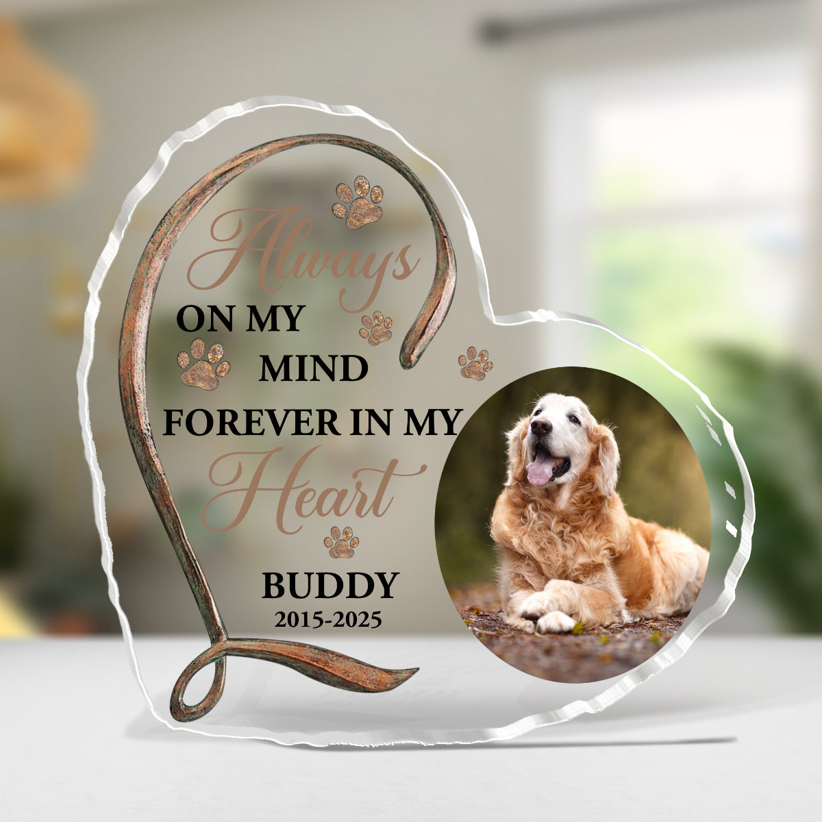 Angels Don't Always Have Wings - Personalized Custom Shaped Squared Acrylic Plaque