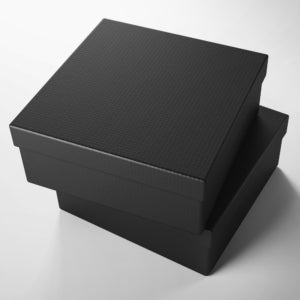 Personalized Custom Shaped Squared Acrylic Plaque Box