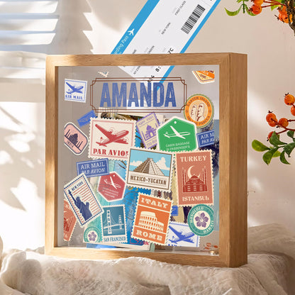Be A Wanderer - Personalized Memory Box