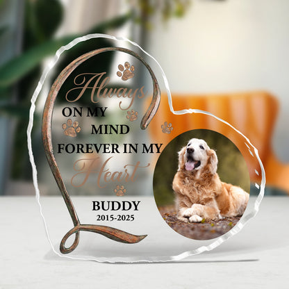 Angels Don't Always Have Wings - Personalized Custom Shaped Squared Acrylic Plaque