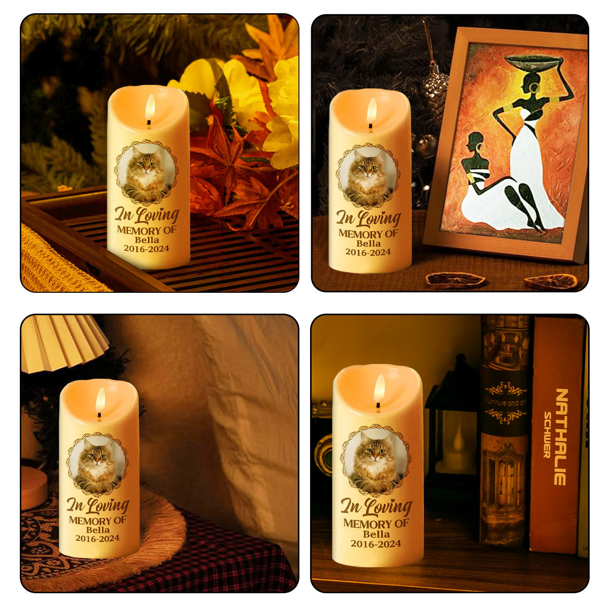 When You Miss Me Have No Fear - Personalized Flameless LED Candle