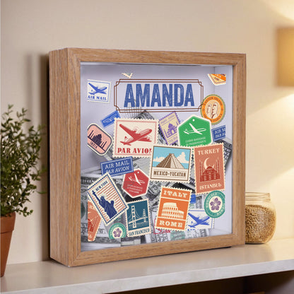Be A Wanderer - Personalized Memory Box