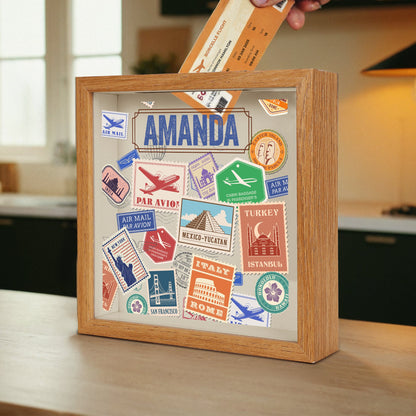 Be A Wanderer - Personalized Memory Box