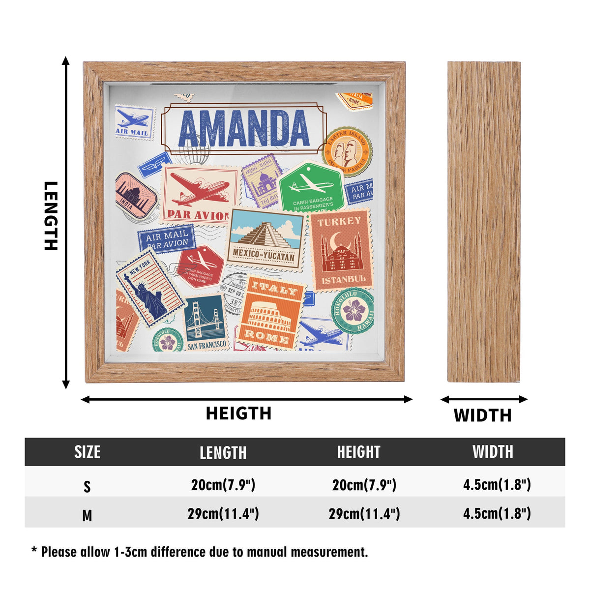 Be A Wanderer - Personalized Memory Box